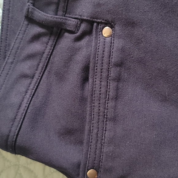 C&B Signature Sliming Pants Size 14 Short Navy Blue - Picture 5 of 8